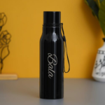 Black Stainless Steel water Bottle 500ml